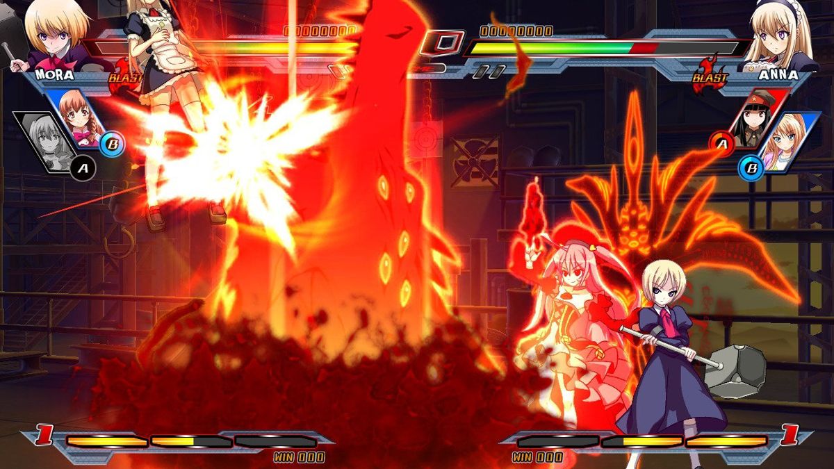Nitroplus Blasterz: Heroines Infinite Duel Screenshot (PlayStation.com (PS4))