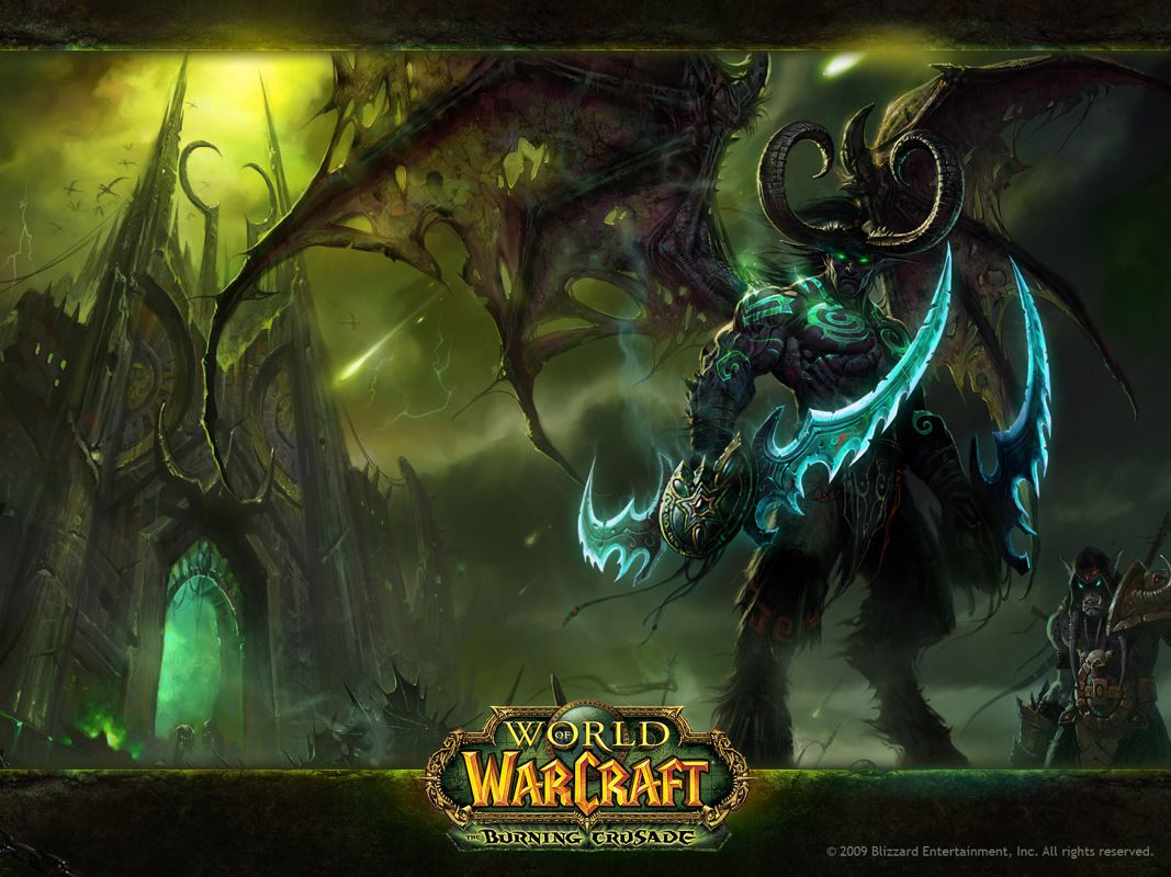World of WarCraft: The Burning Crusade Wallpaper (Official Website): 1600x1200