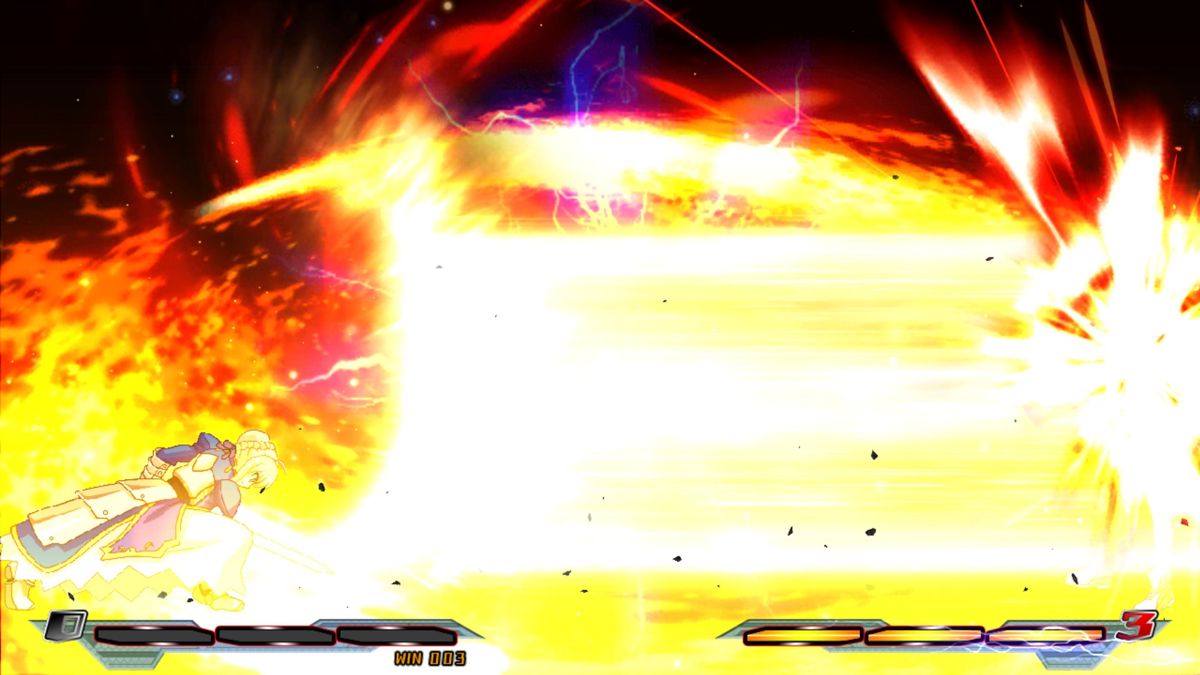 Nitroplus Blasterz: Heroines Infinite Duel Screenshot (Steam)