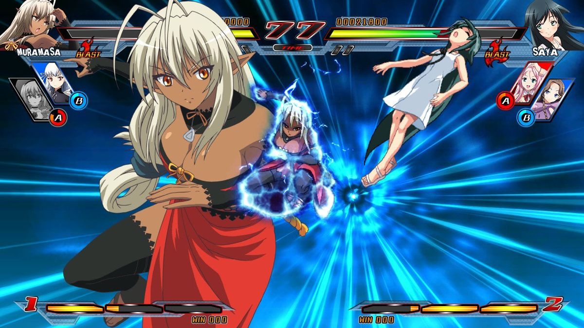 Nitroplus Blasterz: Heroines Infinite Duel Screenshot (PlayStation.com (PS3))