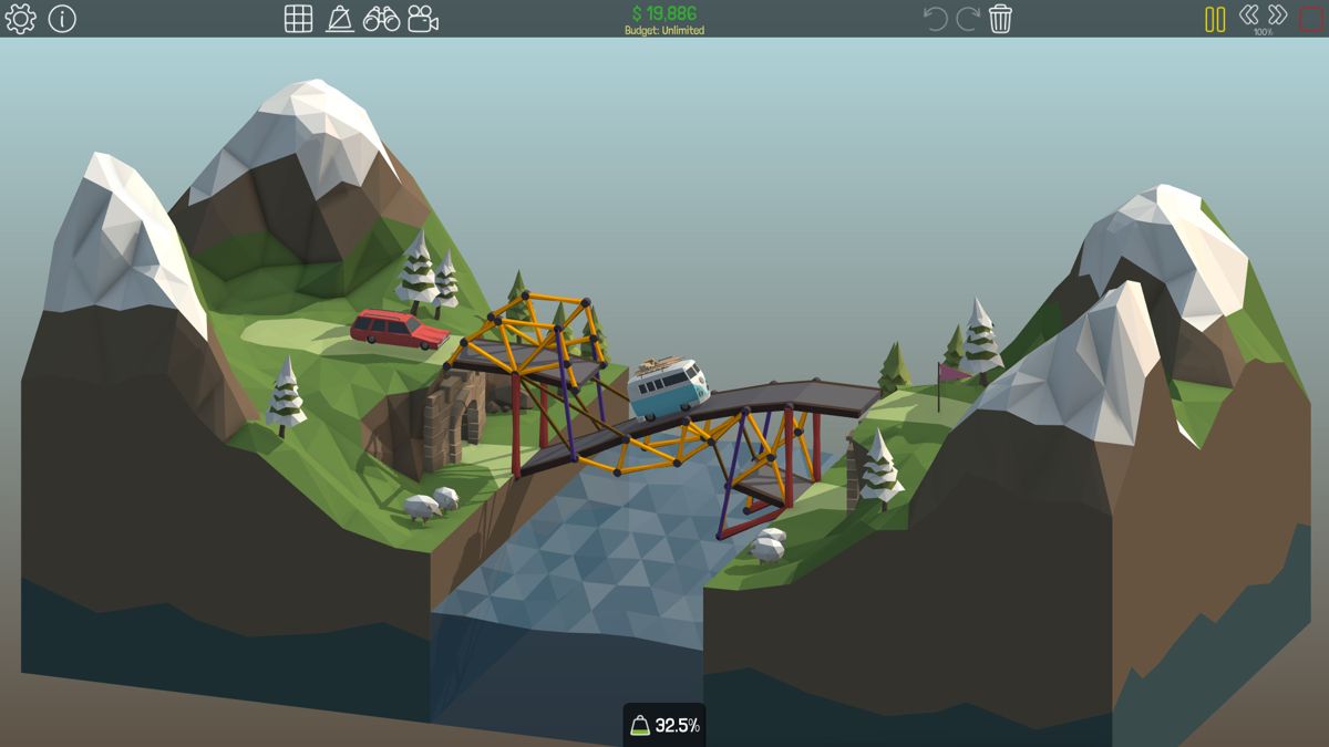 Poly Bridge Screenshot (Steam)