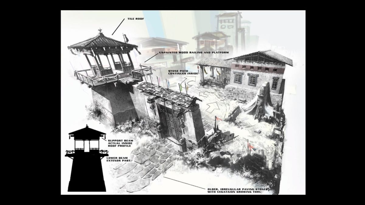 Uncharted: The Nathan Drake Collection Concept Art (Uncharted 2 - in game reward bonus gallery)