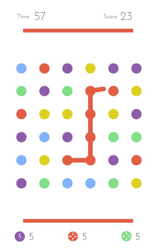 Dots: A Game About Connecting Screenshot (Google Play)