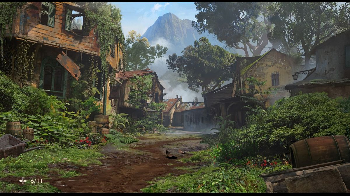 Uncharted 4: A Thief's End Concept Art (In game reward bonus gallery)