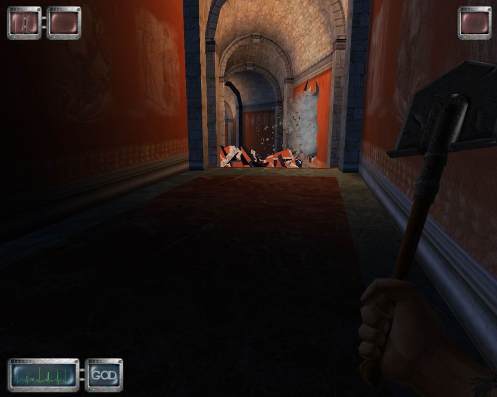 Will Rock Screenshot (Saber Interactive website, June 2002): wallbreak.jpg