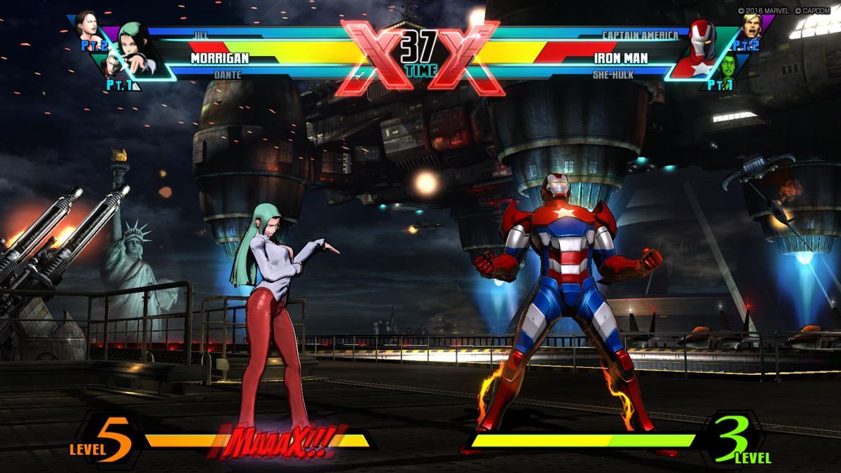Ultimate Marvel vs. Capcom 3 Screenshot (PlayStation.com (PS4))