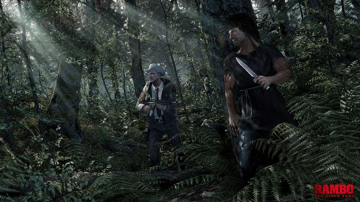 Rambo: The Video Game Screenshot (Official Web Site (2016)): Gameplay, Forest Hunt