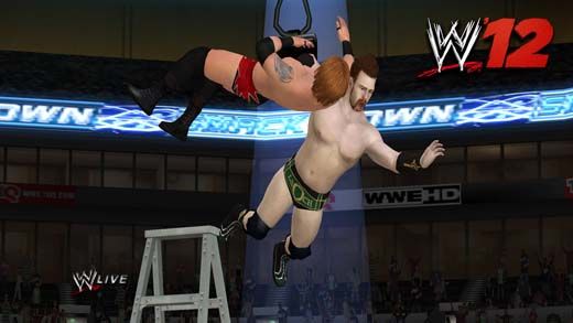 WWE '12 Screenshot (Nintendo.com)