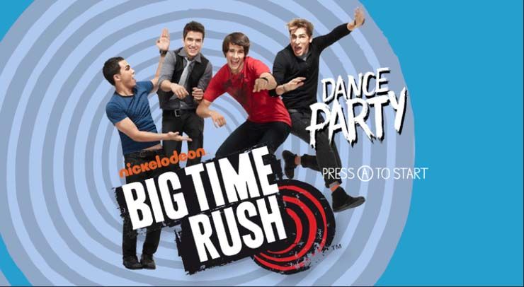 Big Time Rush: Dance Party Screenshot (Nintendo.com)