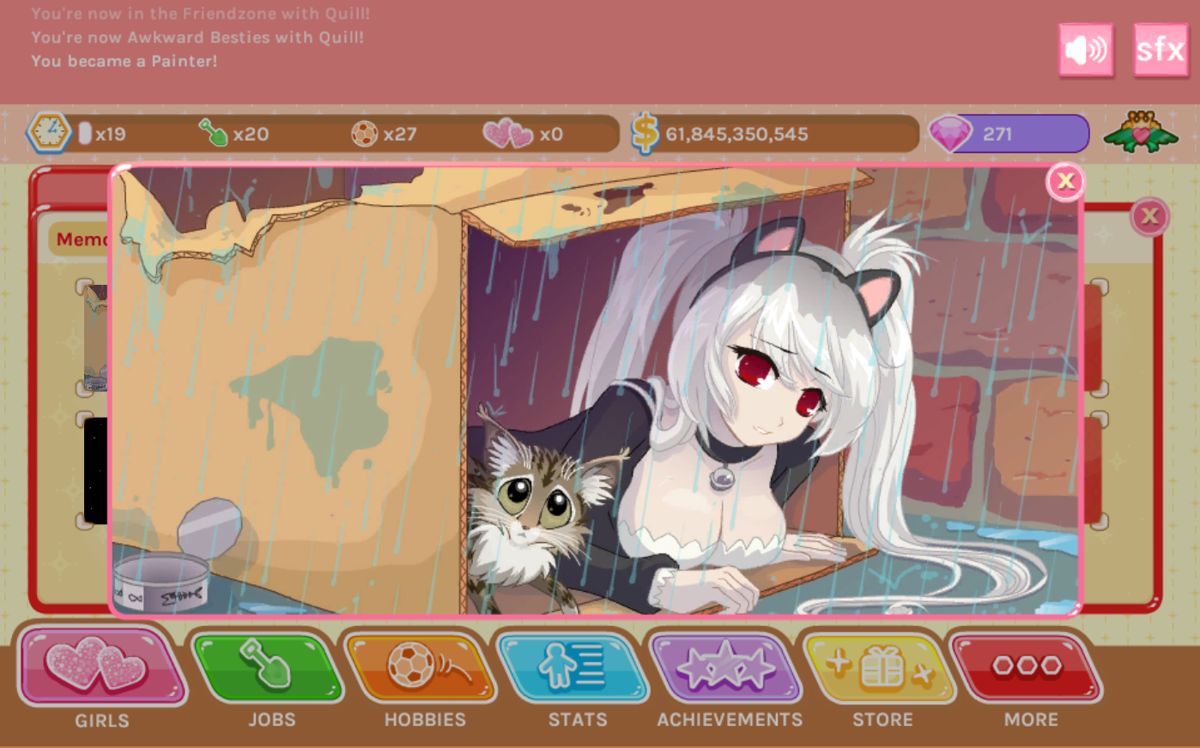 Crush Crush Screenshot (Sad Panda Studios presskit)
