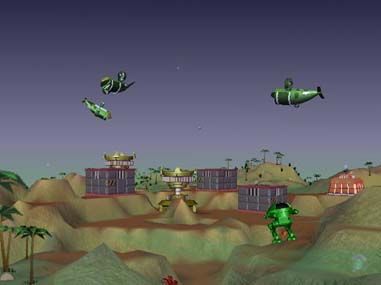 A Monsteca Corral: Monsters vs. Robots Screenshot (Nintendo.com)