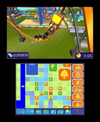 RollerCoaster Tycoon 3D Screenshot (Nintendo.com)
