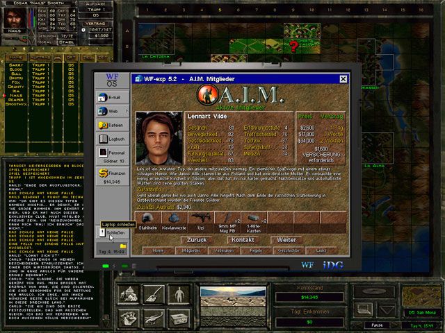 Jagged Alliance 2: Wildfire Screenshot (Official website)