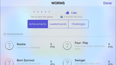 Worms Screenshot (iTunes Store)