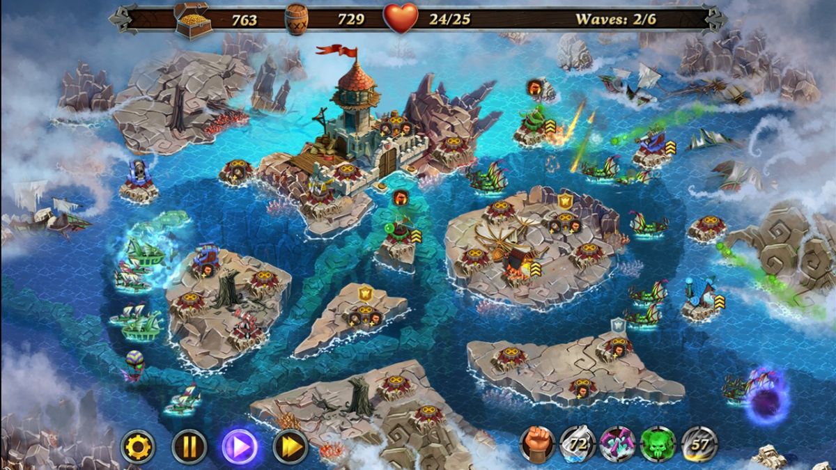 Fort Defense: Bermuda Triangle Screenshot (Steam)