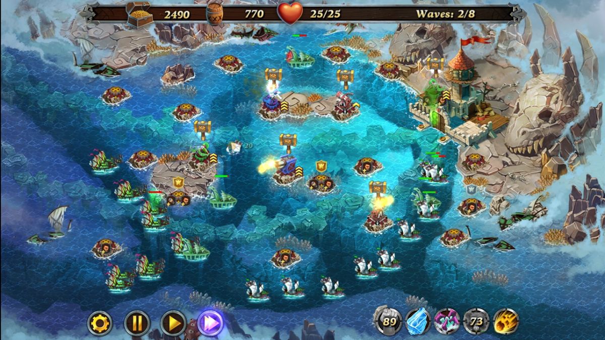 Fort Defense: Bermuda Triangle Screenshot (Steam)
