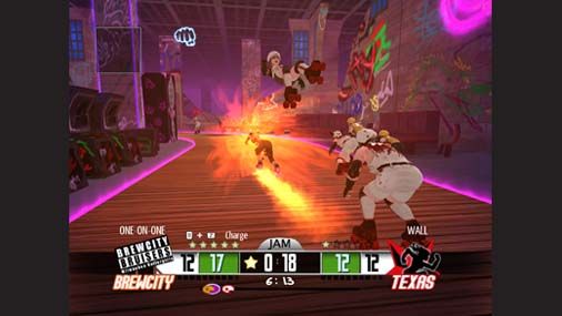 Jam City Rollergirls Screenshot (Nintendo.com)
