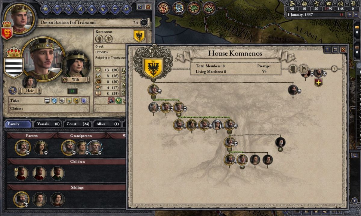 Crusader Kings II: Dynasty Shields Screenshot (Steam)