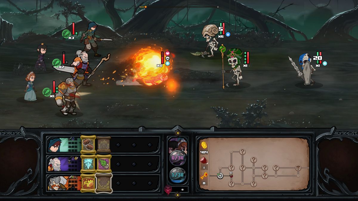 Has-Been Heroes Screenshot (Steam)