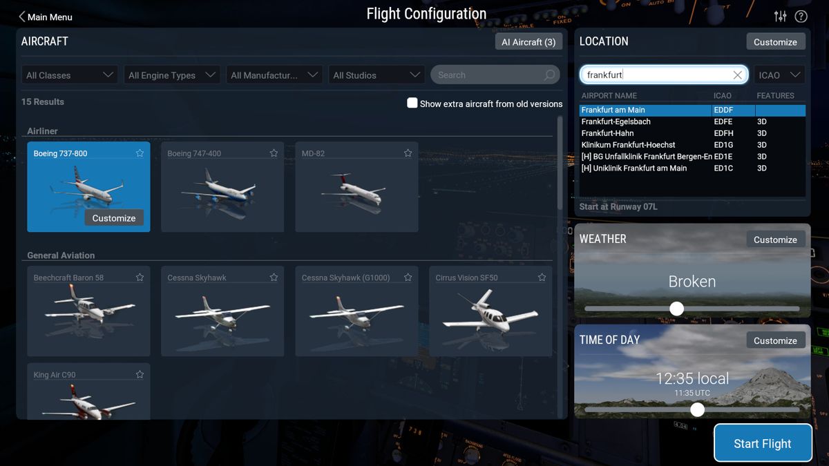 X-Plane 11 Screenshot (Steam)