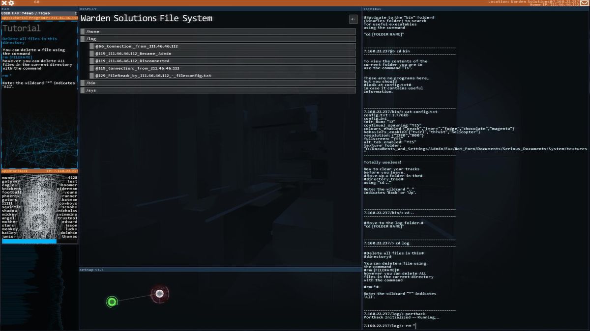 Hacknet Screenshot (Steam)