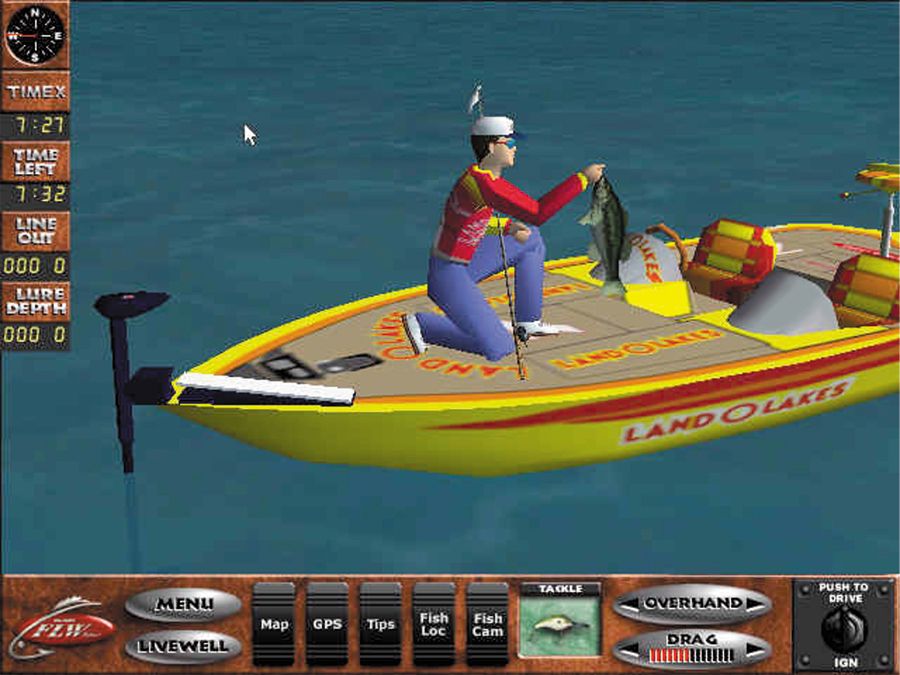 FLW Professional Bass Tournament 2000 Screenshot (Official Site)