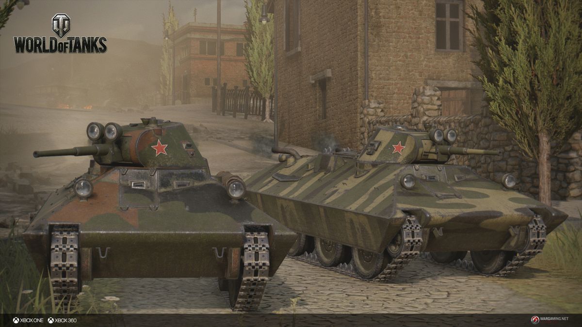 World of Tanks: Xbox 360 Edition Screenshot (console.worldoftanks.com, official website of Wargaming.net): The Soviet BT-SV