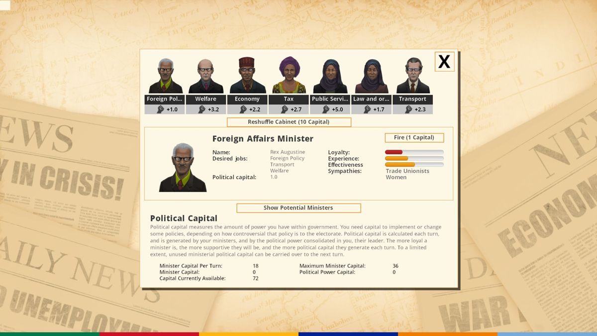 Democracy 3: Africa Screenshot (Steam)