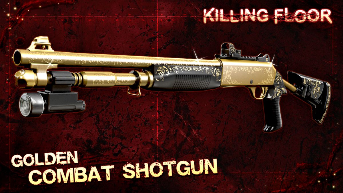 Killing Floor: Golden Weapon Pack Screenshot (Steam)