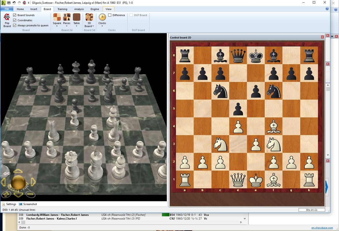 Fritz for Fun 13: Masterclass Vol.1 - Bobby Fischer Screenshot (Steam)