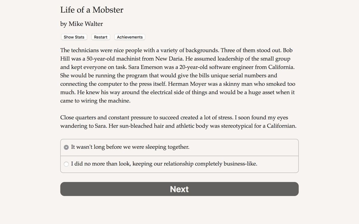 Life of a Mobster Screenshot (Steam)