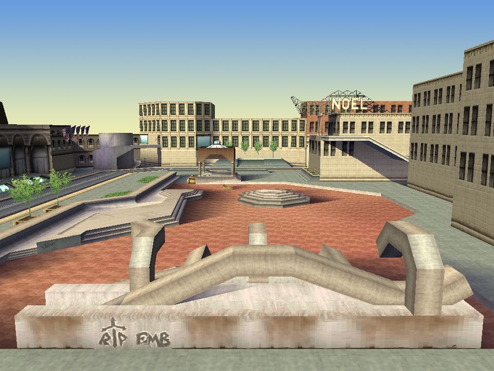 Tony Hawk's Pro Skater Screenshot (Official Press Kit - Rendered Level Screenshots ): Jow San Francisco4