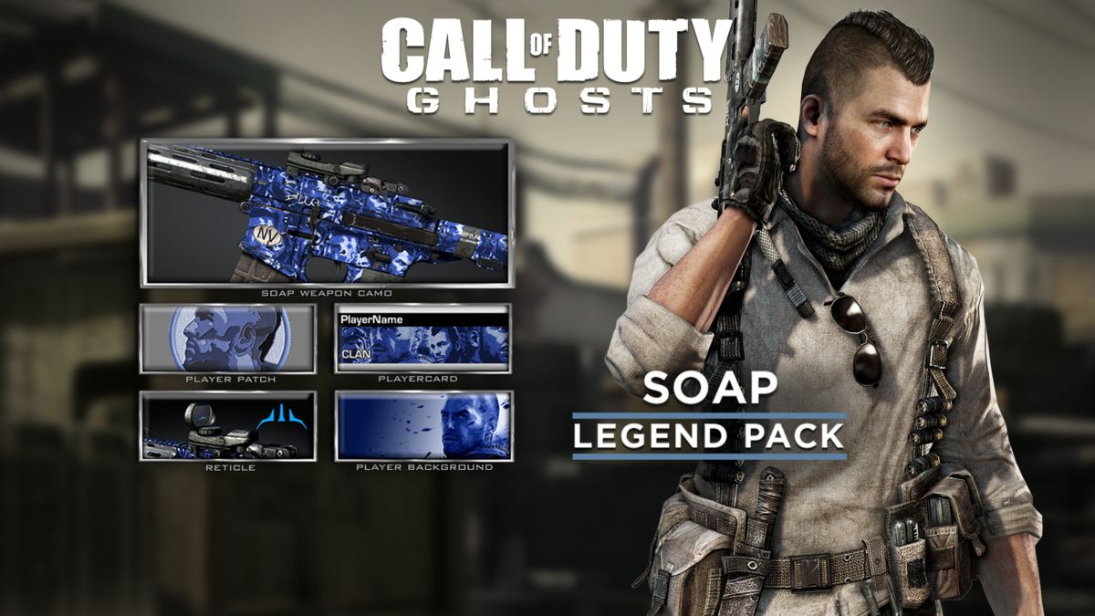 Call of Duty: Ghosts - Legend Pack: Soap Screenshot (Steam)