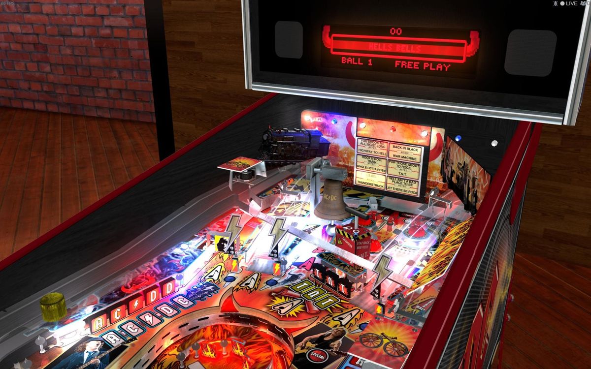 Stern Pinball Arcade: AC/DC Screenshot (Steam)