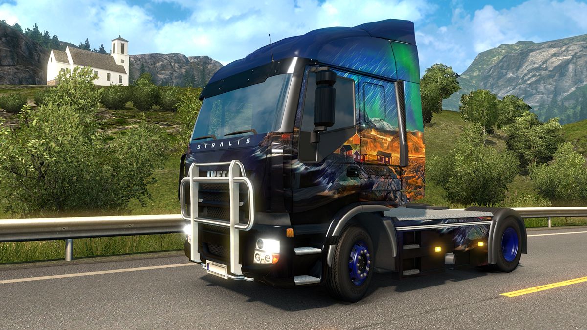 Euro Truck Simulator 2: Finnish Paint Jobs Screenshot (Steam)