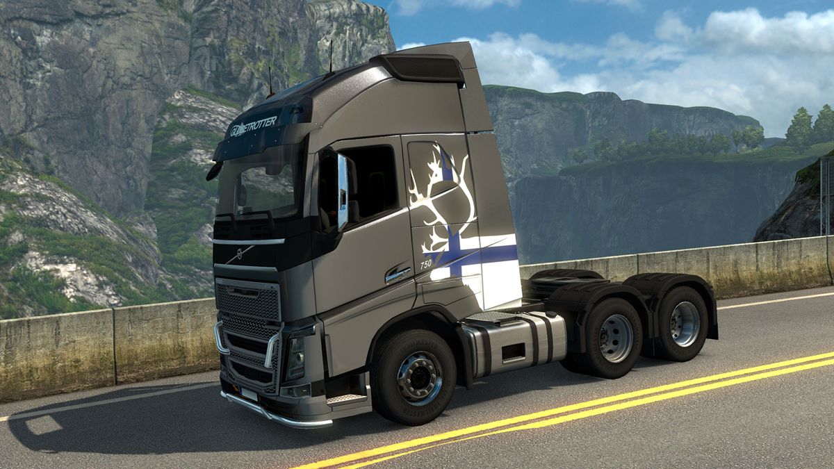 Euro Truck Simulator 2: Finnish Paint Jobs Screenshot (Steam)