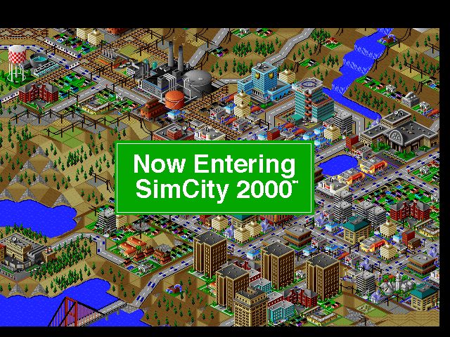 SimCity 2000 Screenshot (Slide show demo, 1993-10-13)