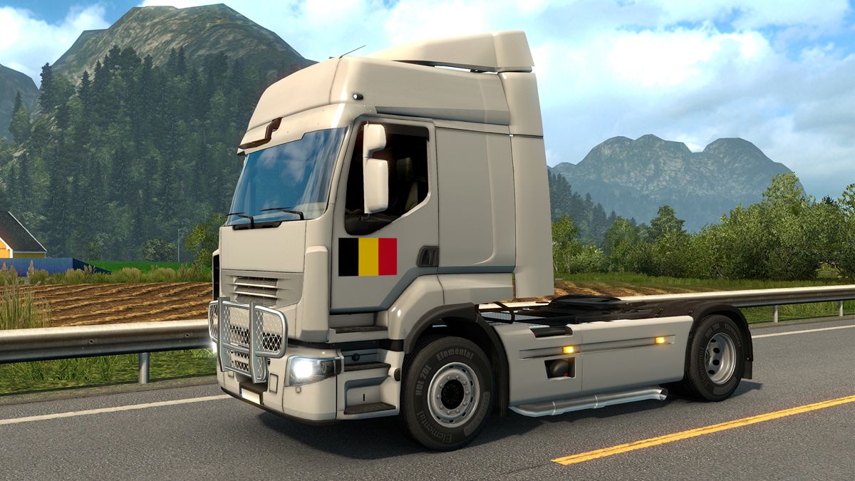 Euro Truck Simulator 2: Belgian Paint Jobs Screenshot (Steam)