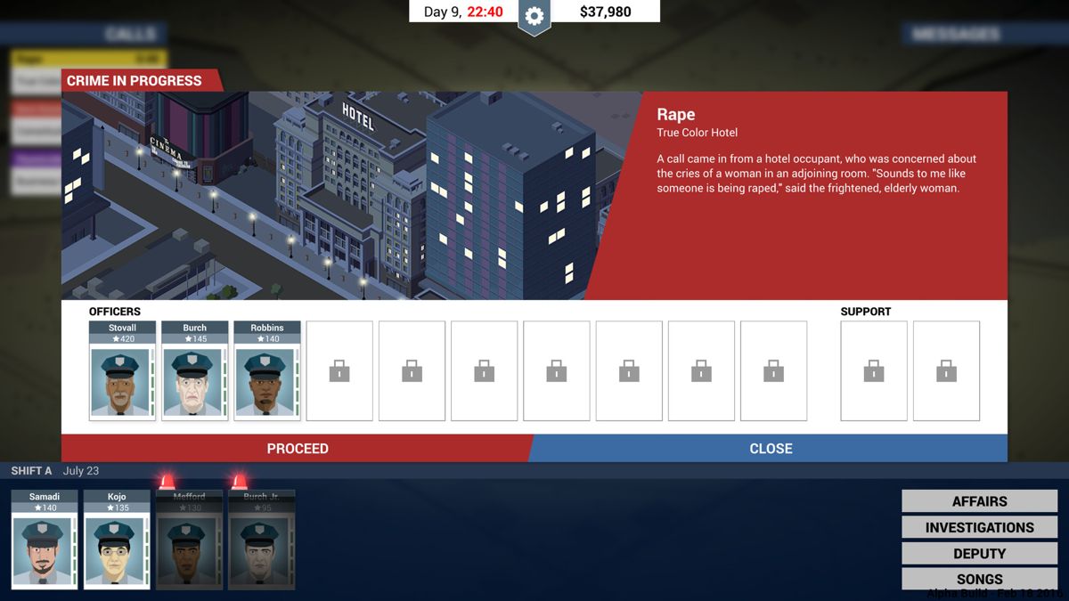 This Is the Police Screenshot (Steam)