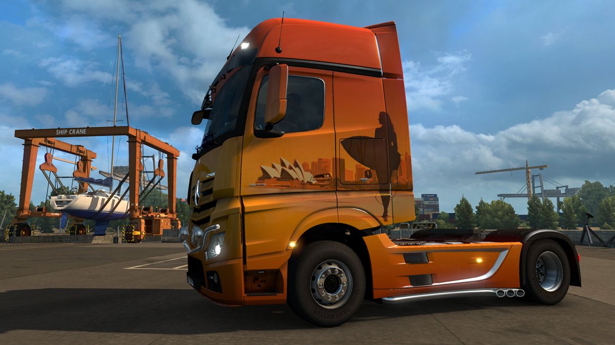Euro Truck Simulator 2 Australian Paint Jobs official promotional image MobyGames