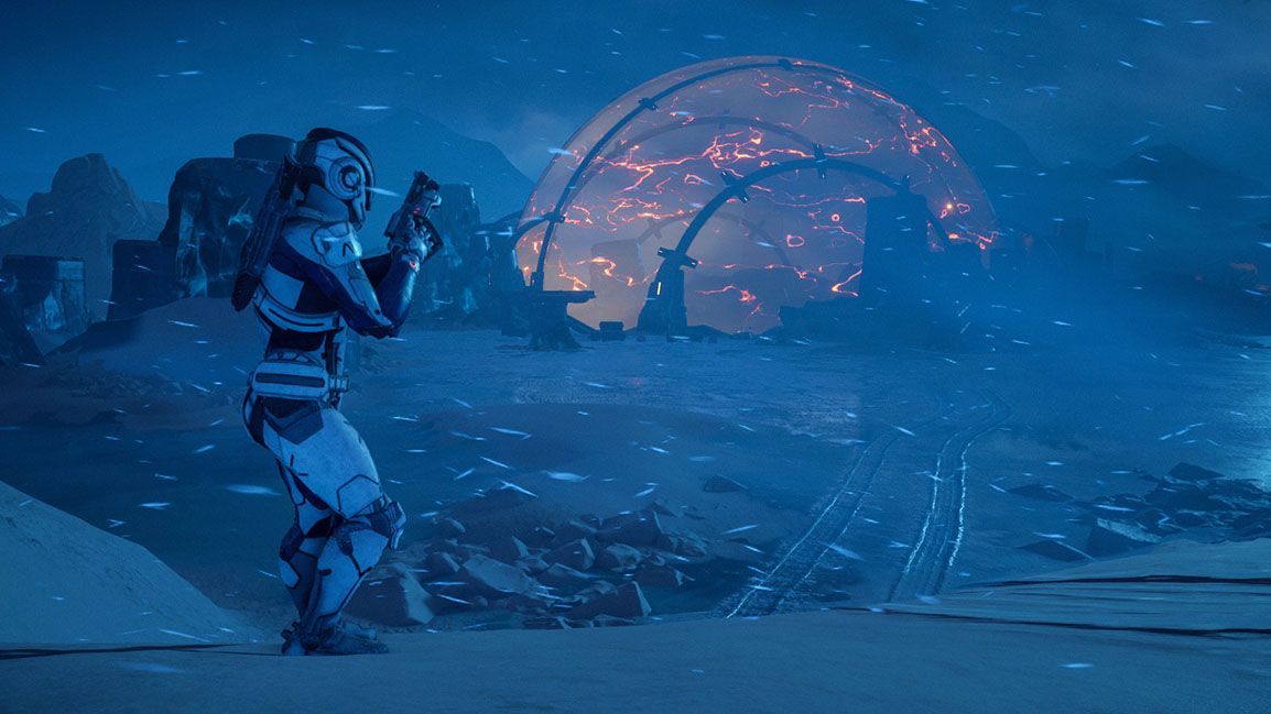 Mass Effect: Andromeda Screenshot (xbox.com): Readying for combat