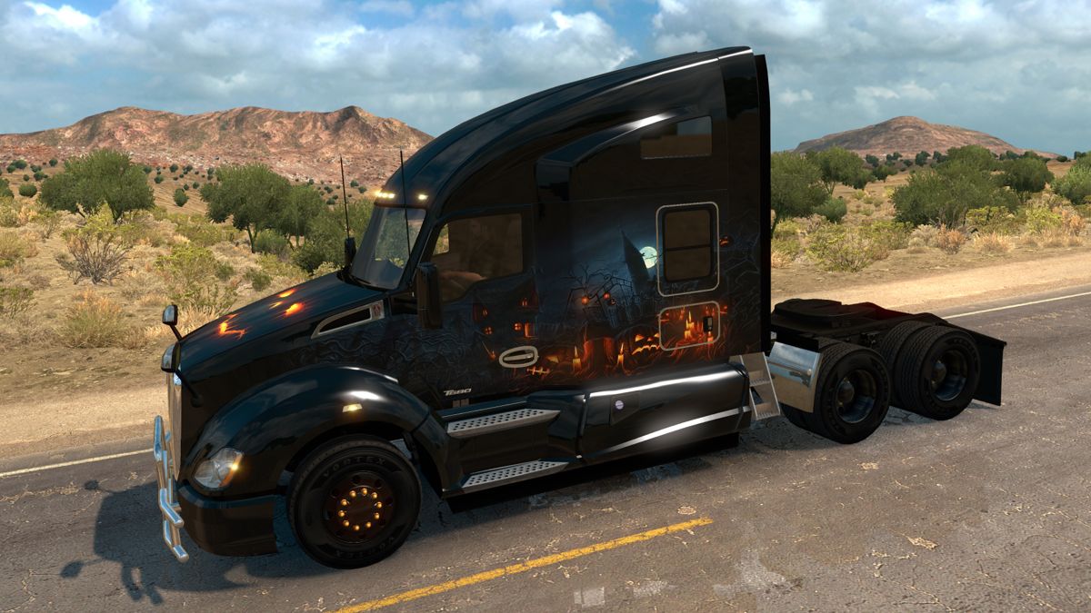 American Truck Simulator: Halloween Paint Jobs Screenshot (Steam)