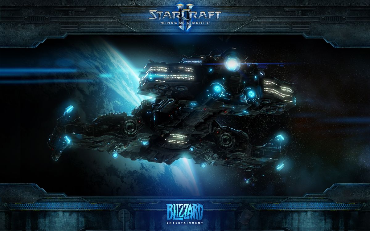 StarCraft II: Wings of Liberty Wallpaper (Official Web Site): 1920x1200
