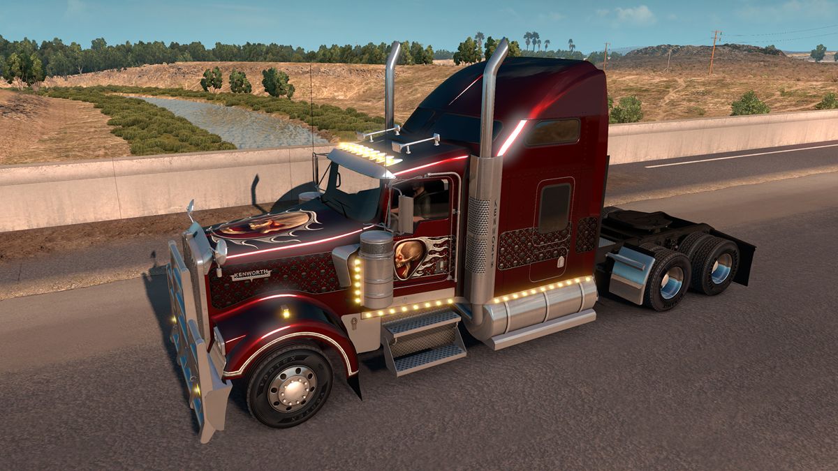American Truck Simulator: Halloween Paint Jobs Screenshot (Steam)