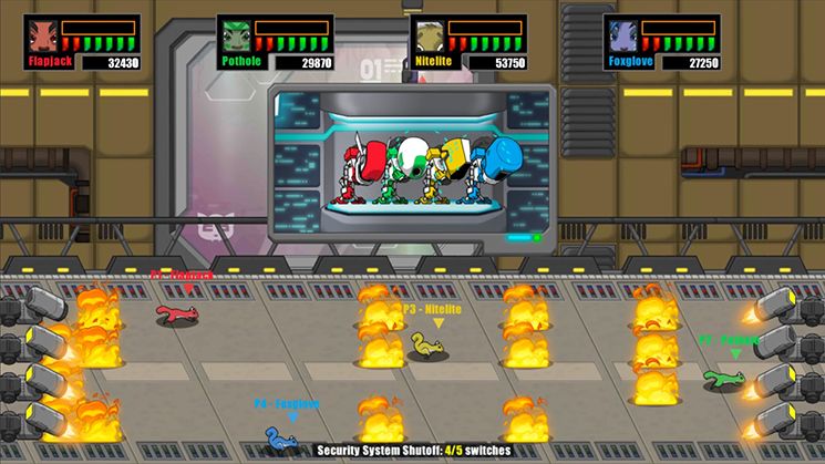 Armored ACORNs: Action Squirrel Squad Screenshot (Nintendo.com)