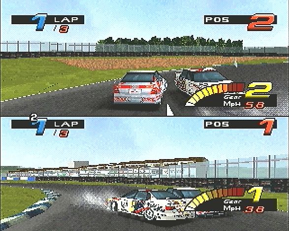 TOCA 2: Touring Car Challenge Screenshot (Electronic Arts E3 1998 Press Kit)