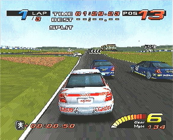 TOCA 2: Touring Car Challenge Screenshot (Electronic Arts E3 1998 Press Kit)