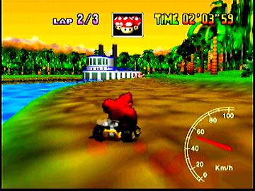 Mario Kart 64 Screenshot (Screenshots from Nintendo.com)