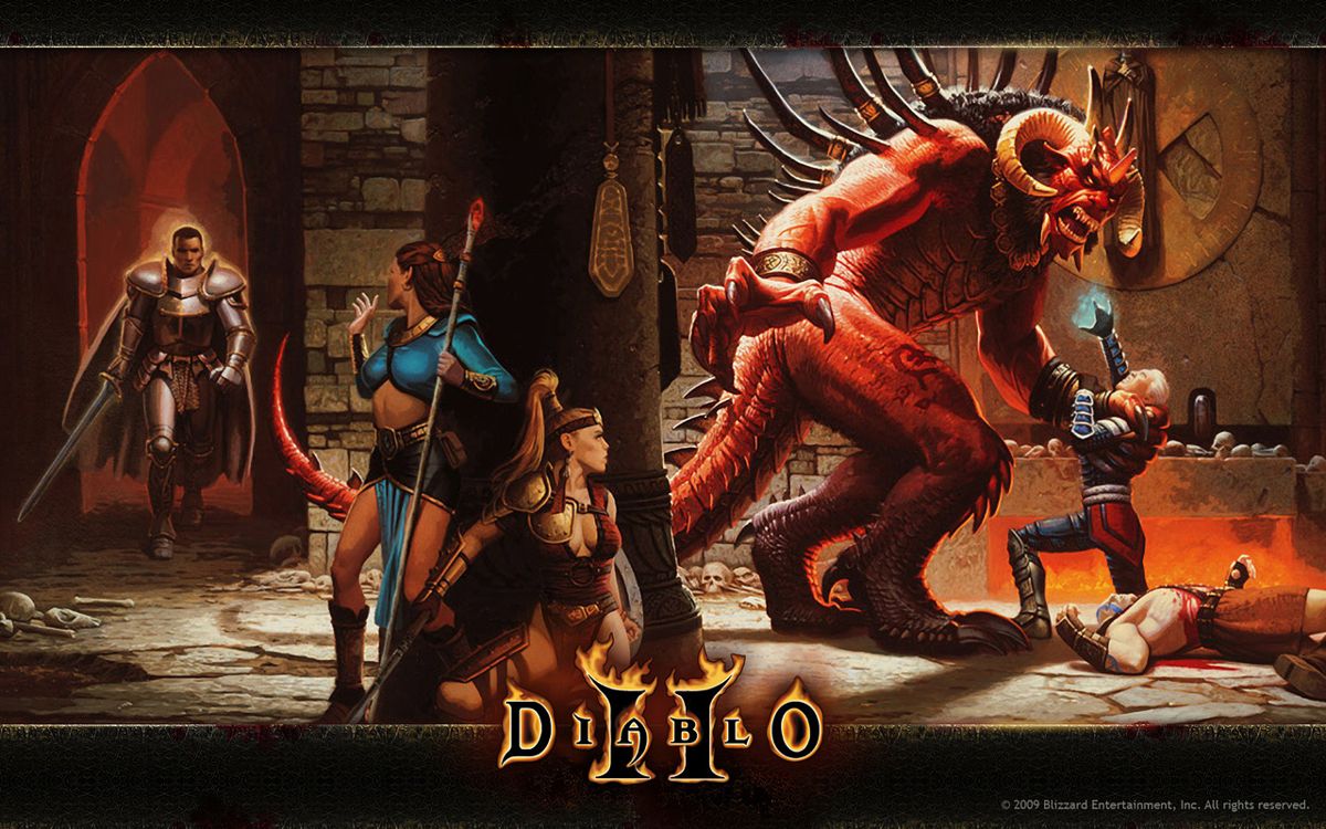 Diablo II Wallpaper (Official Website): 1280x800