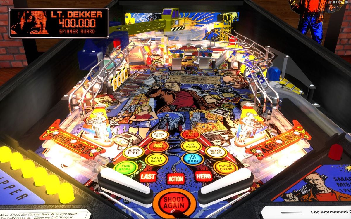Stern Pinball Arcade: Last Action Hero Screenshot (Steam)